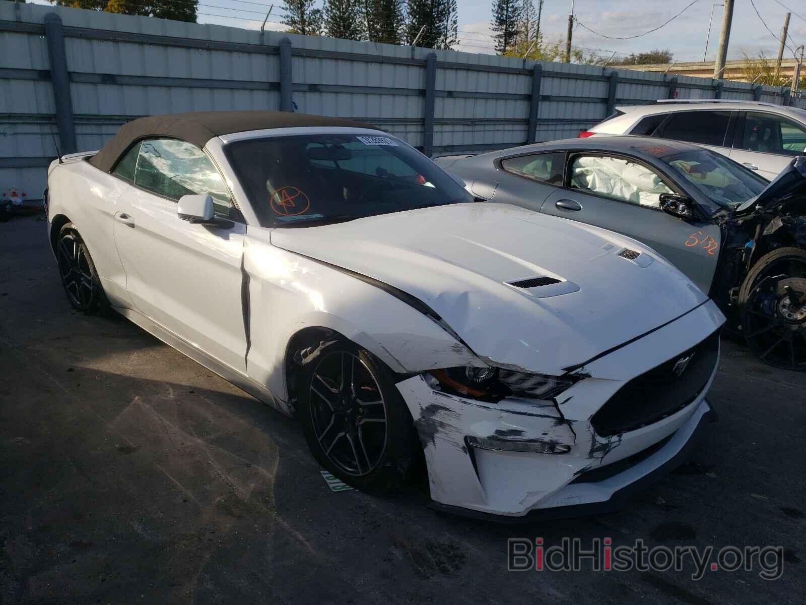Photo 1FATP8UH4J5109594 - FORD MUSTANG 2018