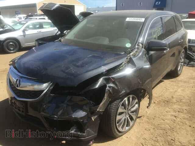 2015 Acura MDX (VIN 5FRYD4H60FB020507) — фото 2 из 10