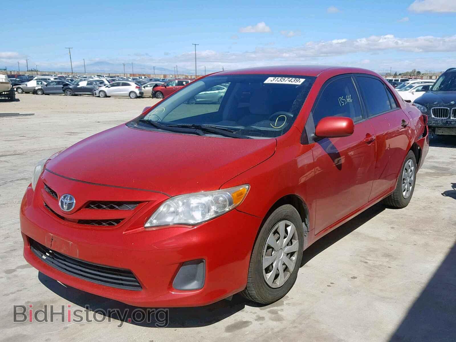 2012 TOYOTA COROLLA BA - VIN: 5YFBU4EE6CP041073 - Фото 2