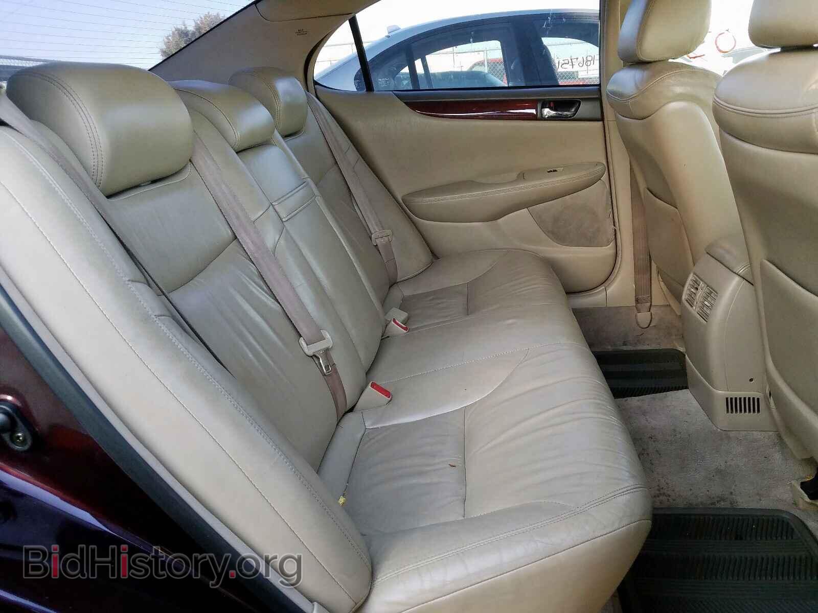 2003 LEXUS ES300 - VIN: JTHBF30G630101617 - Фото 6