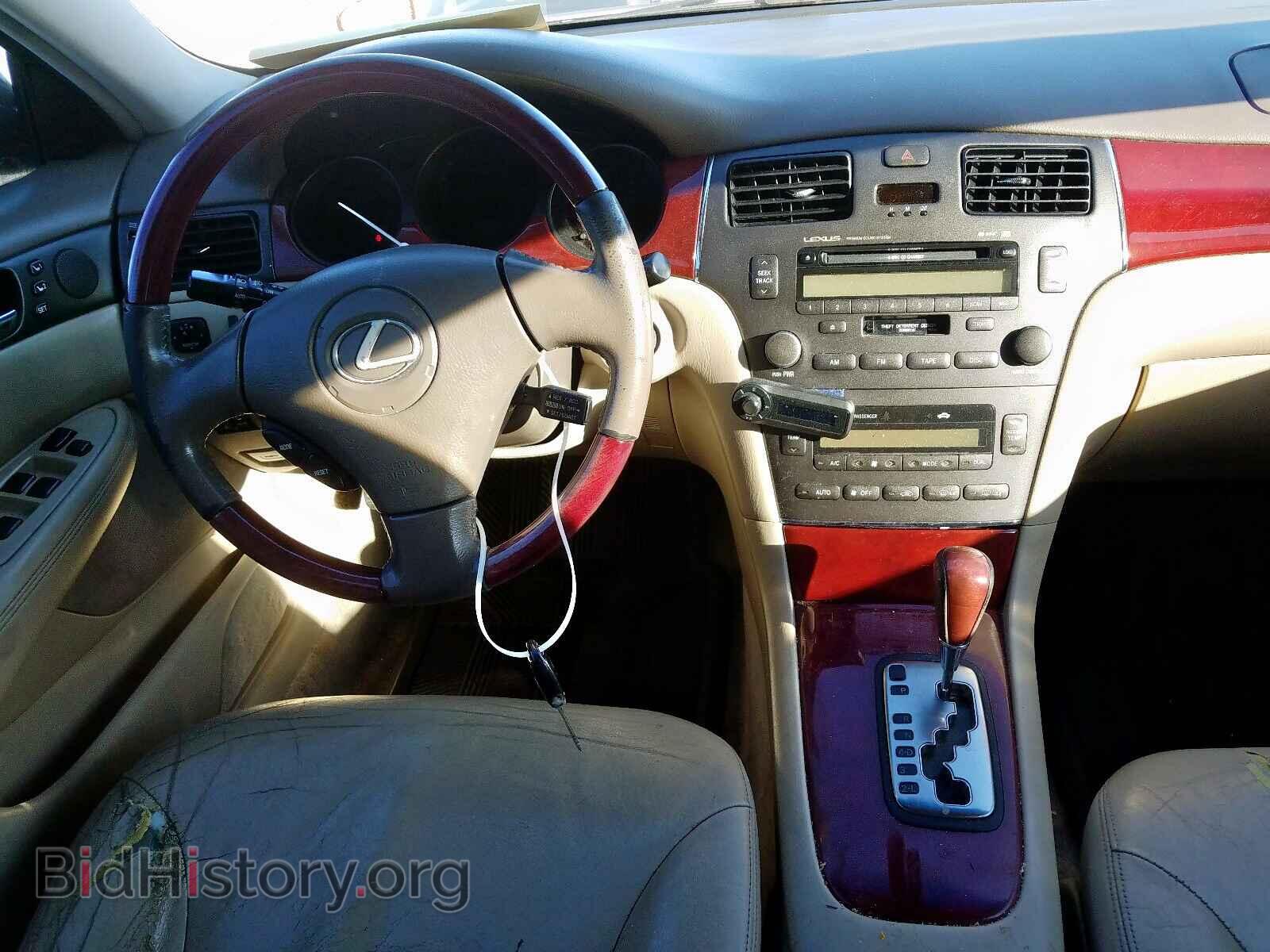 2003 LEXUS ES300 - VIN: JTHBF30G630101617 - Фото 9