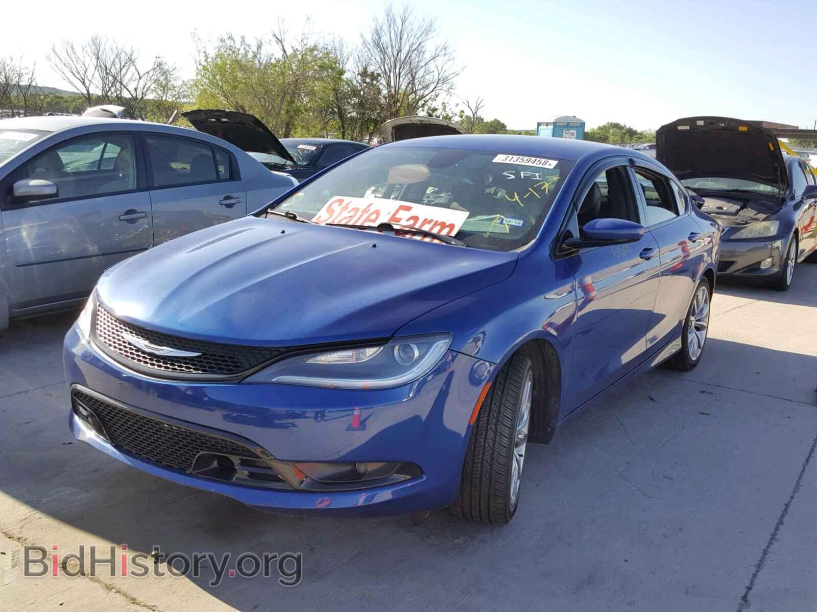 2015 CHRYSLER 200 - VIN: 1C3CCCBB5FN681146 - Фото 2
