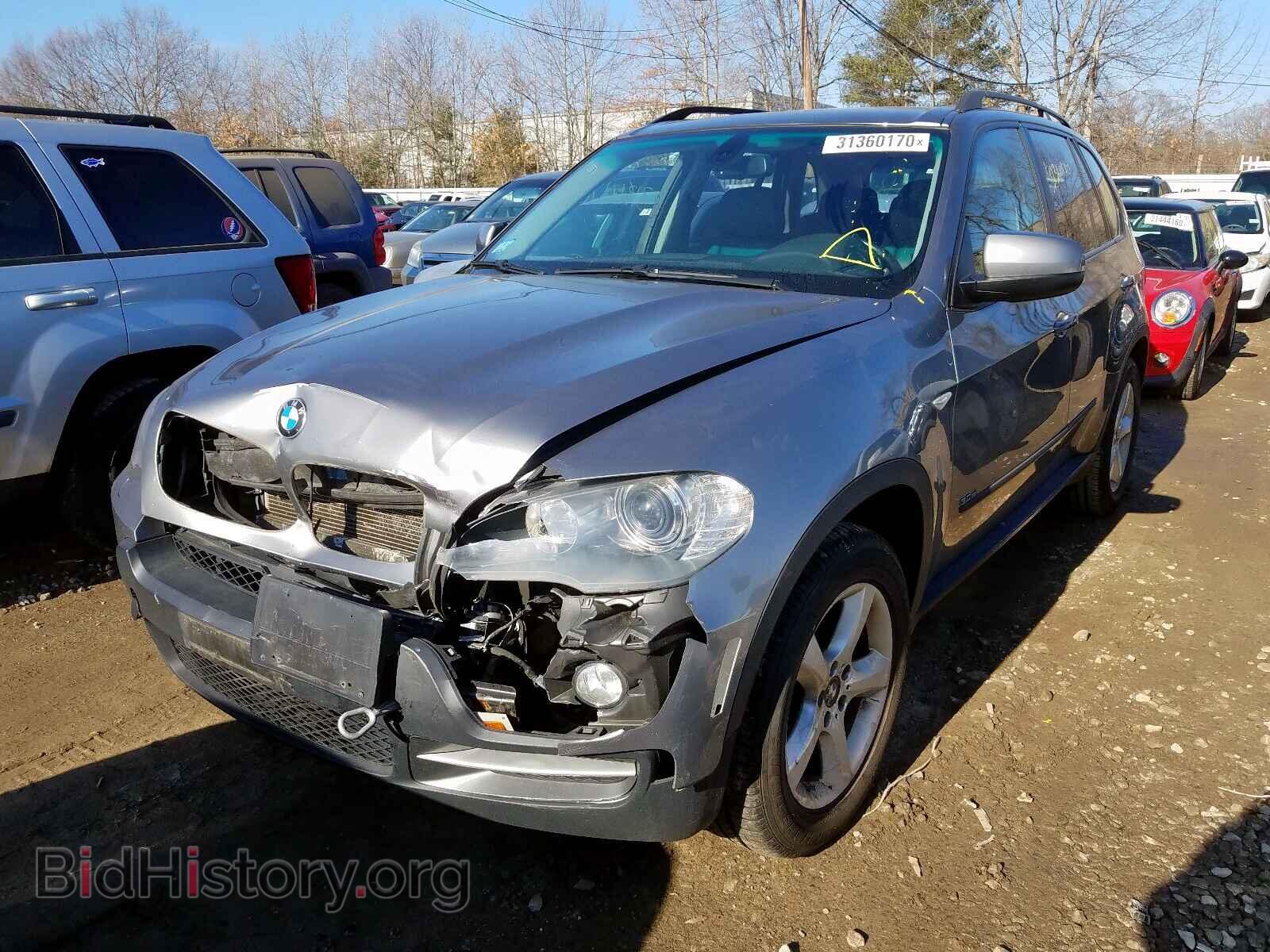 2008 BMW X5 - VIN: 5UXFE43518L002892 - Фото 2