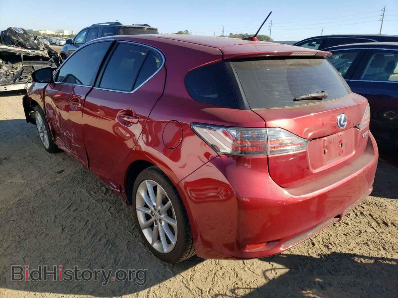 2011 LEXUS CT 200 - VIN: JTHKD5BH9B2034635 - Фото 3