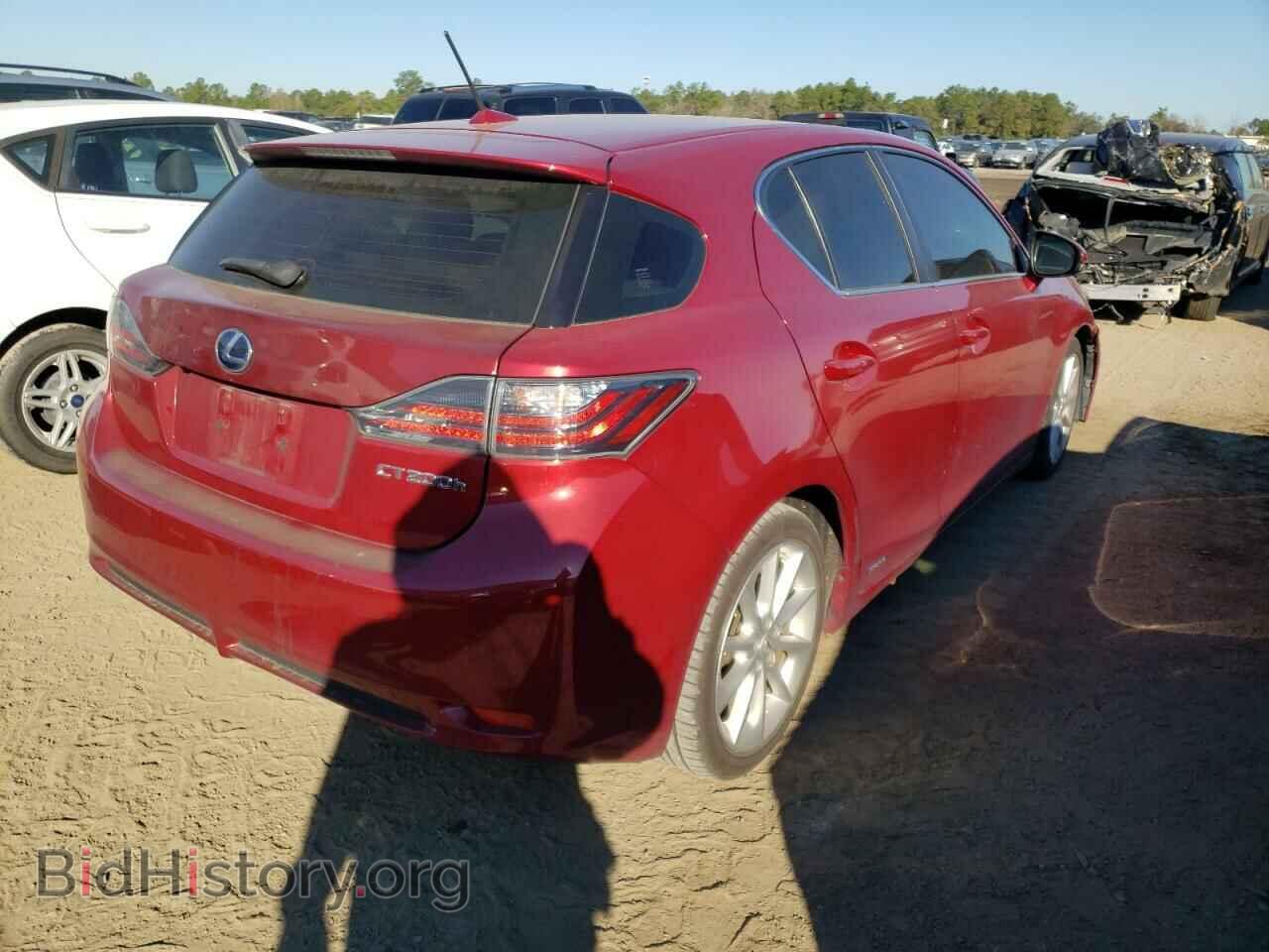 2011 LEXUS CT 200 - VIN: JTHKD5BH9B2034635 - Фото 4