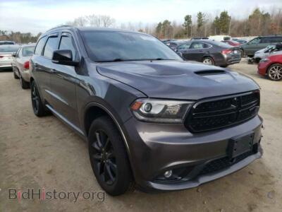 2018 Dodge DURANGO Durango GT, темно-серый — VIN 1C4RDHDG0JC145914, Copart