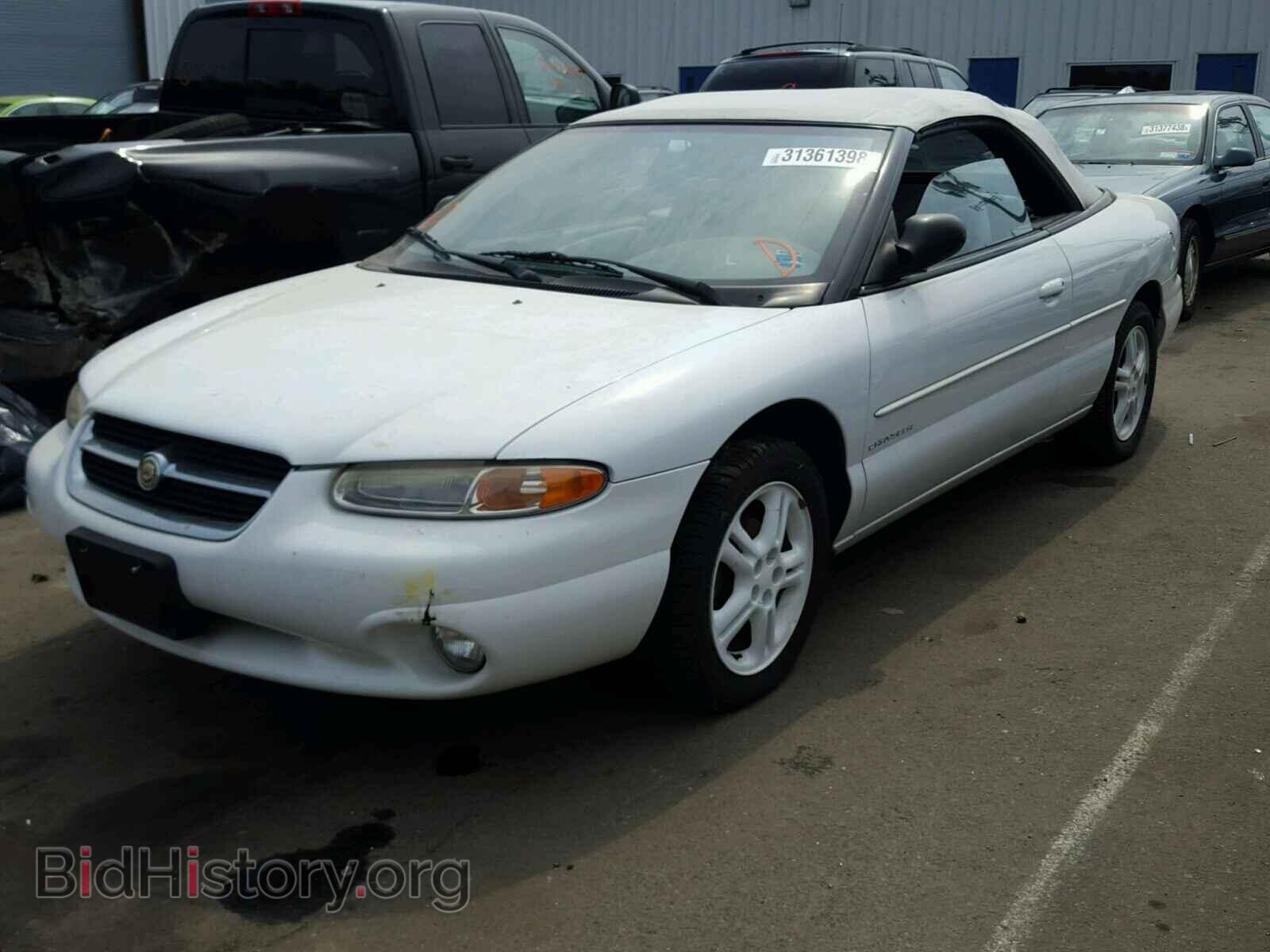 1996 CHRYSLER SEBRING - VIN: 3C3EL55H7TT310845 - Фото 2