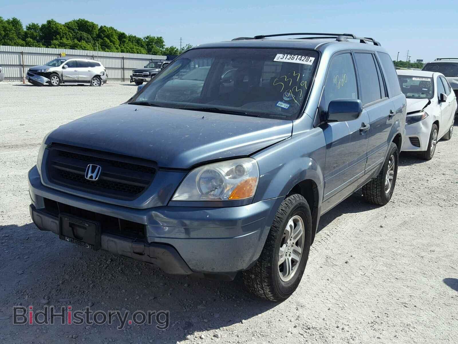 2005 HONDA PILOT - VIN: 5FNYF18575B037403 - Фото 2