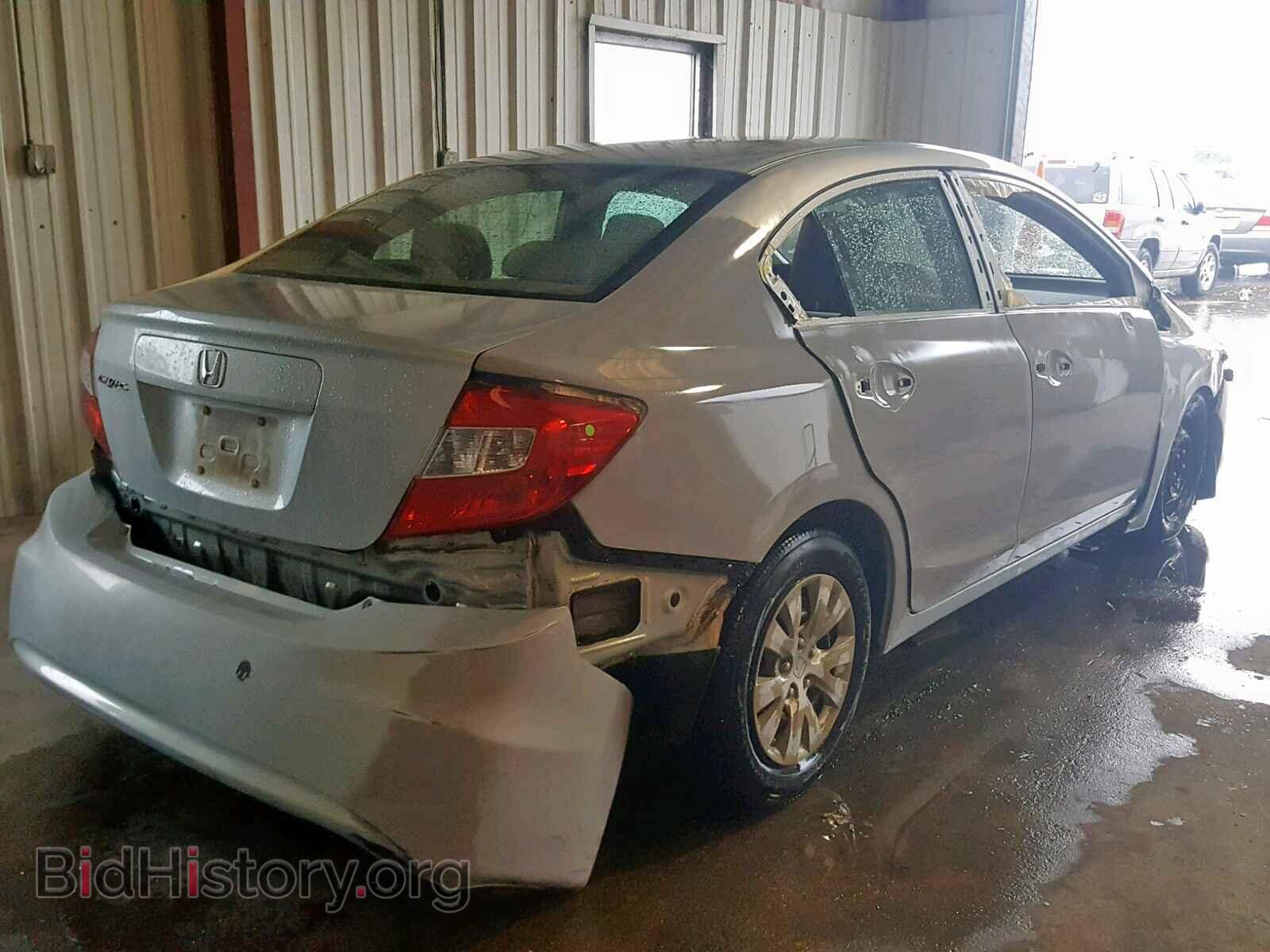 2012 HONDA CIVIC LX - VIN: JHMFB2F53CS002061 - Фото 4