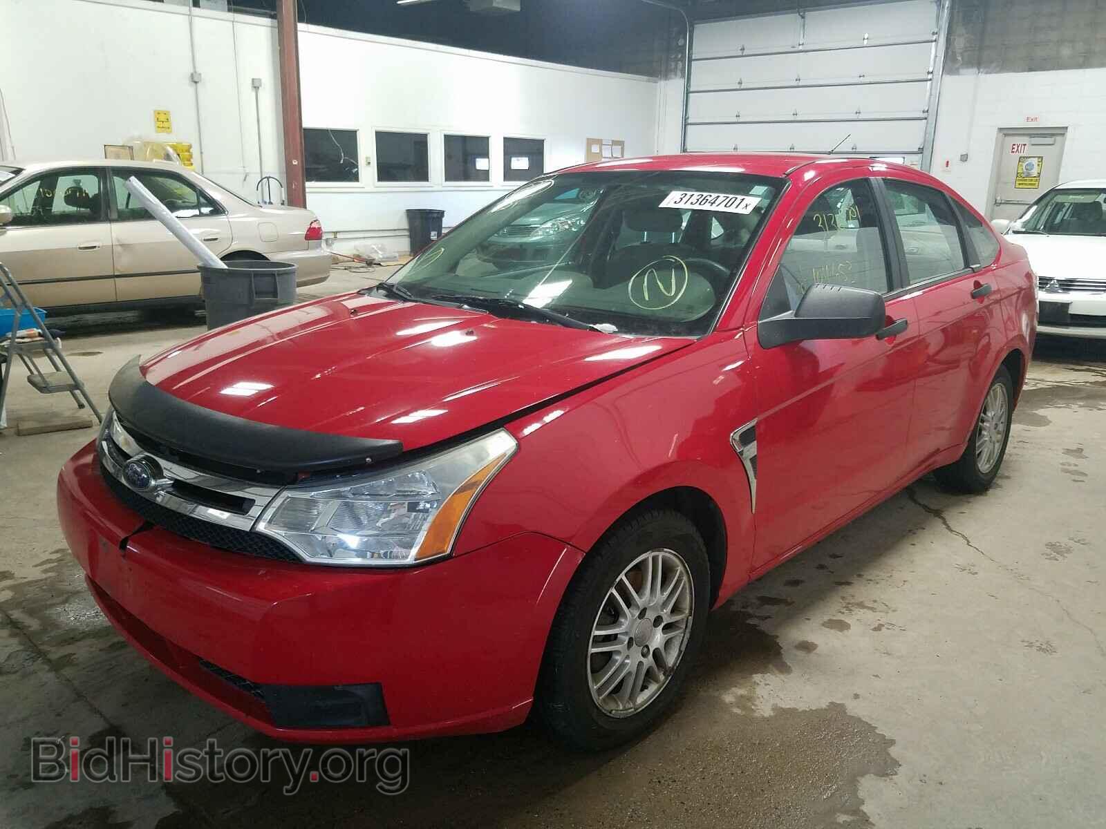 2008 FORD FOCUS - VIN: 1FAHP35N58W157431 - Фото 2