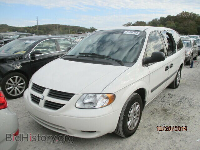 2007 DODGE CARAVAN - VIN: 1D8GP24E17B192427 - Фото 2