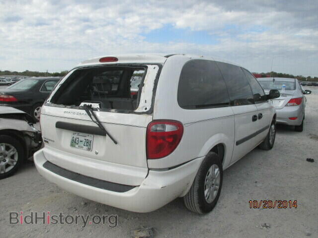 2007 DODGE CARAVAN - VIN: 1D8GP24E17B192427 - Фото 4