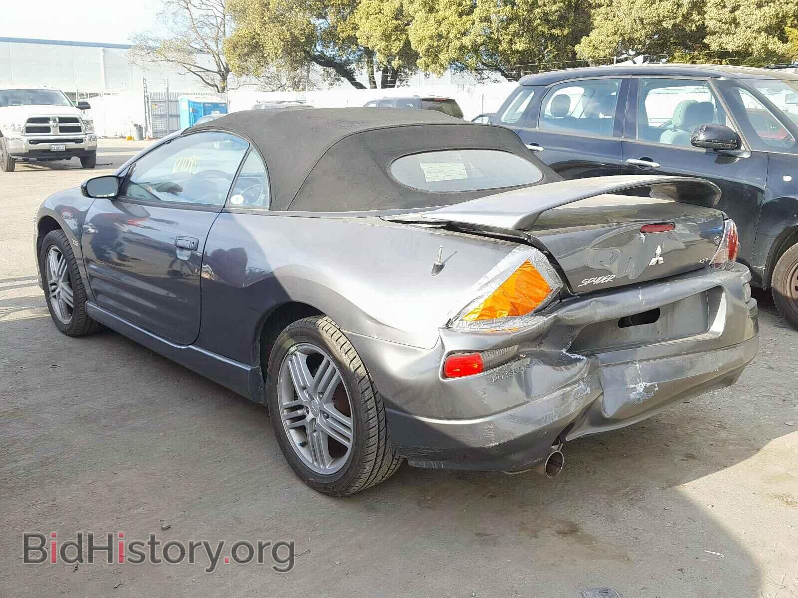 2003 MITSUBISHI ECLIPSE - VIN: 4A3AE55H43E026025 - Фото 3