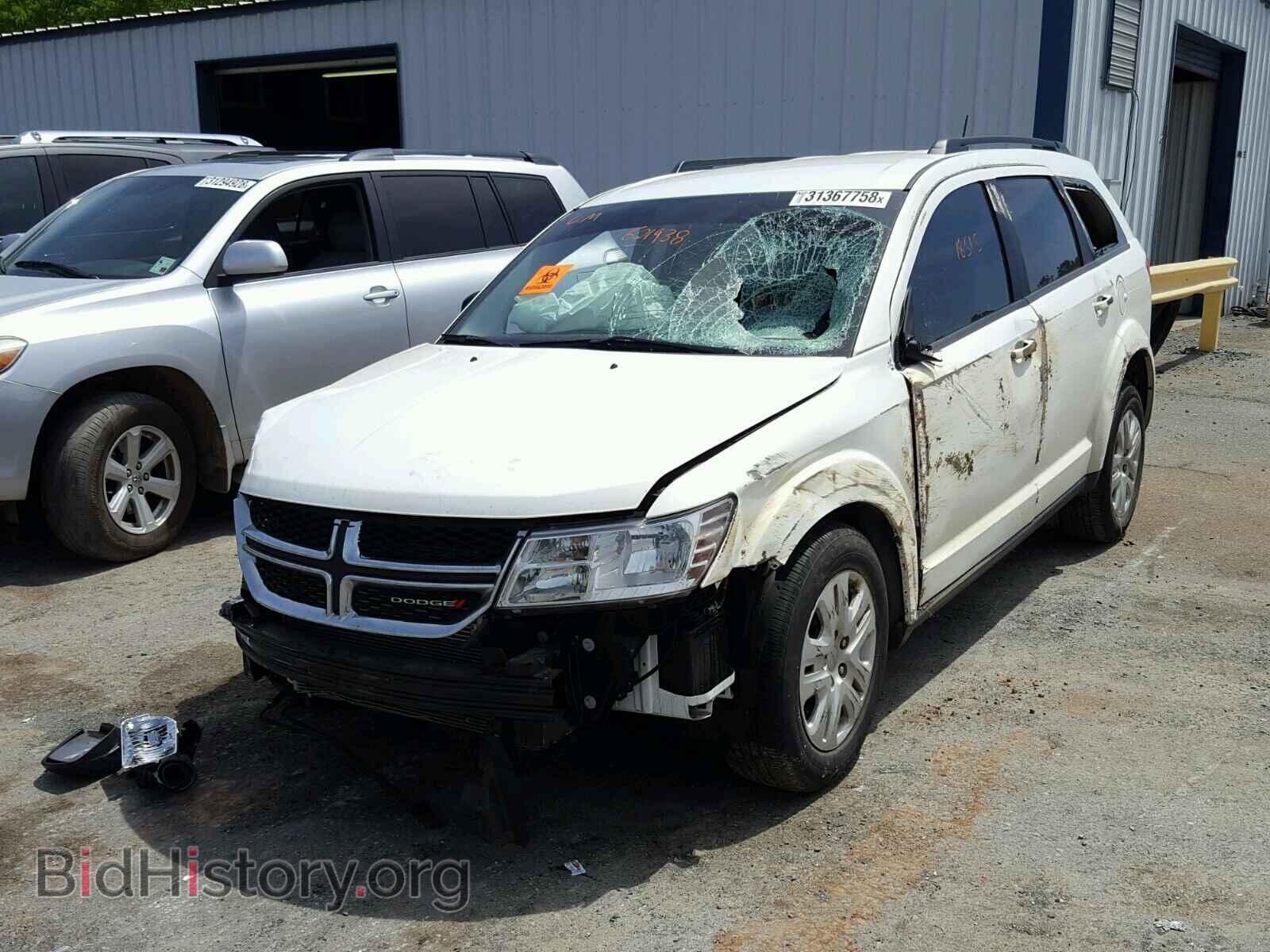 2017 DODGE JOURNEY - VIN: 3C4PDCAB4HT621938 - Фото 2