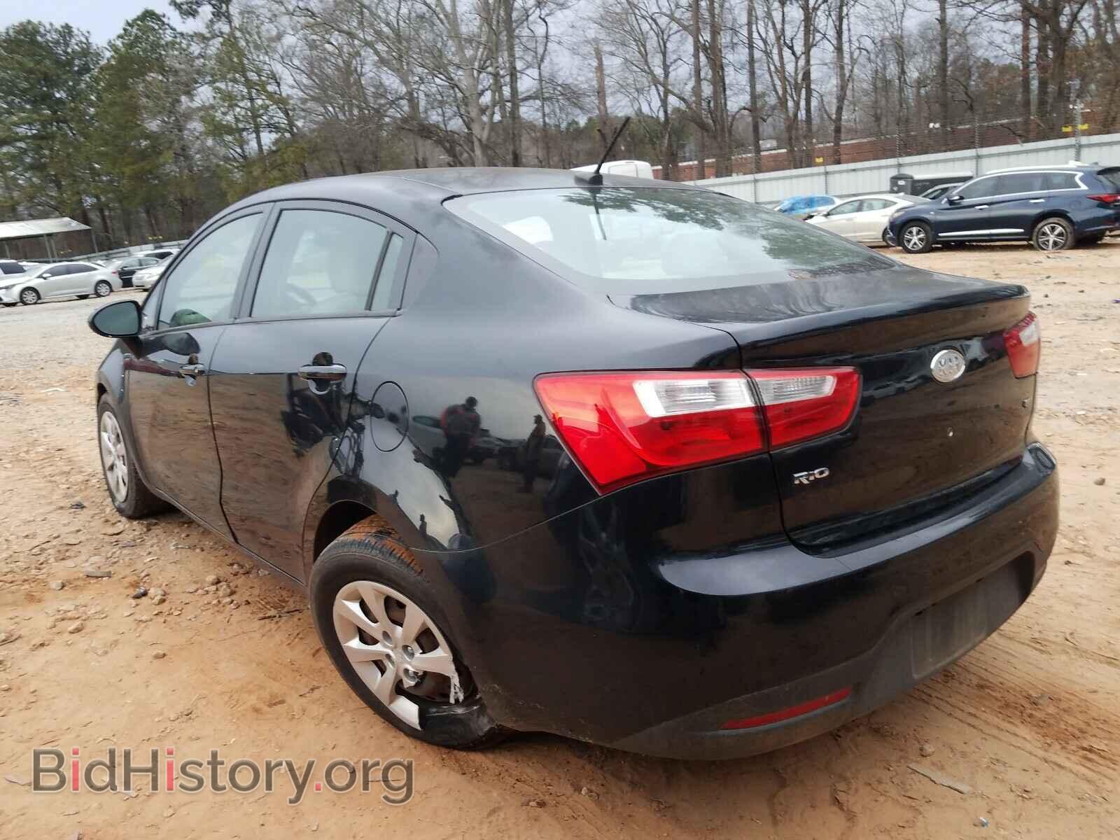 2012 KIA RIO - VIN: KNADM4A30C6076287 - Фото 3