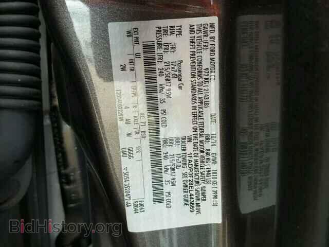 2014 FORD FOCUS - VIN: 1FADP3F28EL443869 - Photo 10