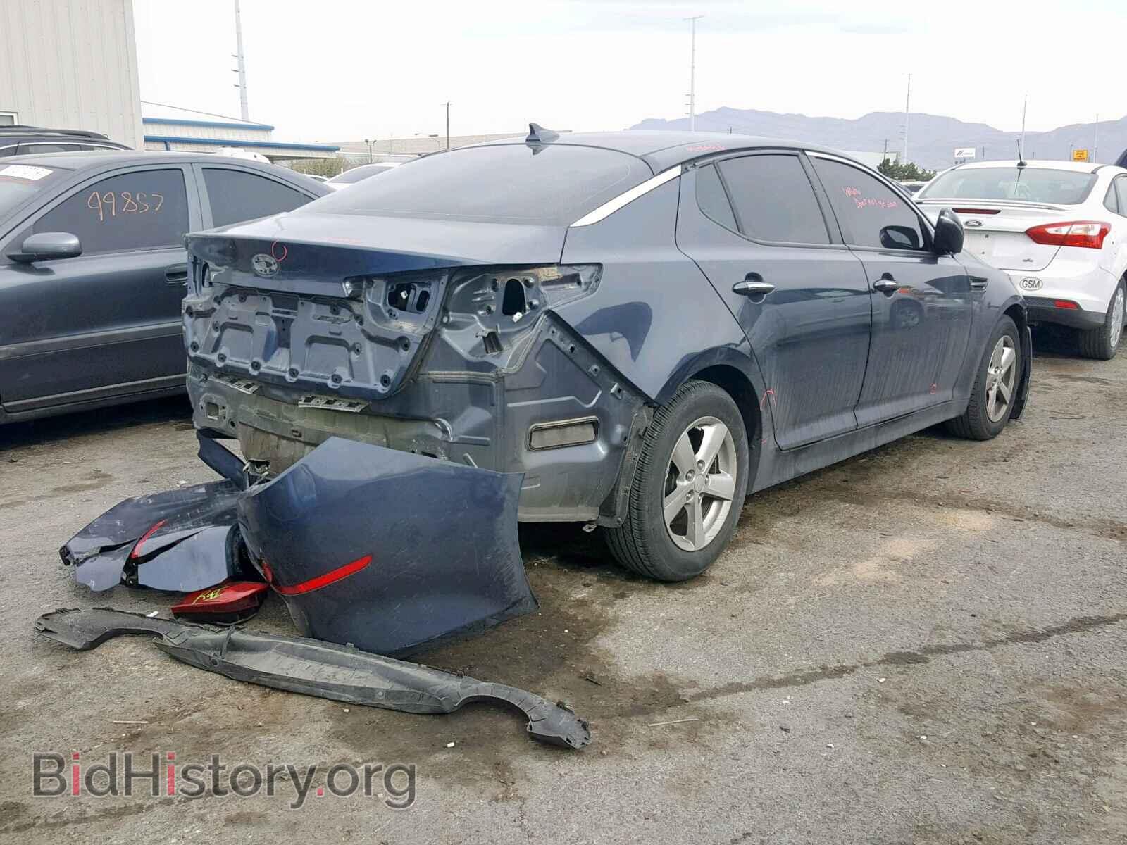 2015 KIA OPTIMA - VIN: KNAGM4A74F5559825 - Photo 4
