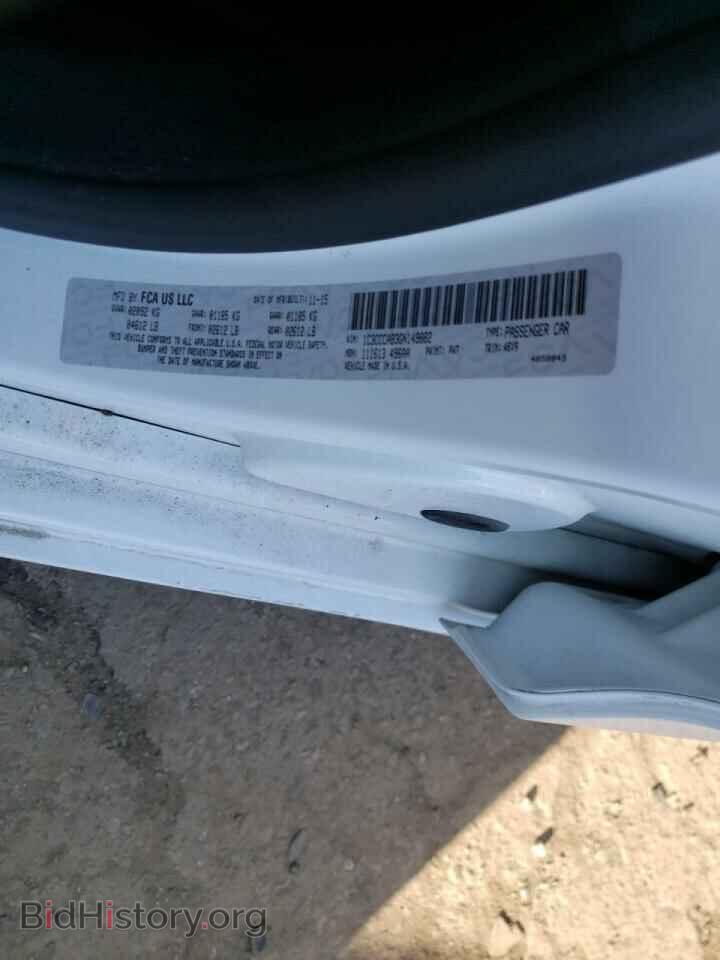 2016 CHRYSLER 200 - VIN: 1C3CCCAB3GN149882 - Фото 10