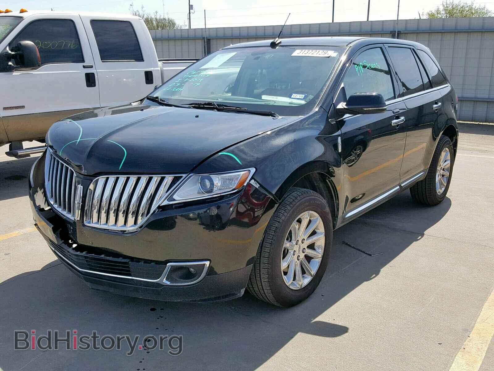 2013 LINCOLN MKX - VIN: 2LMDJ8JK7DBL13015 - Фото 2