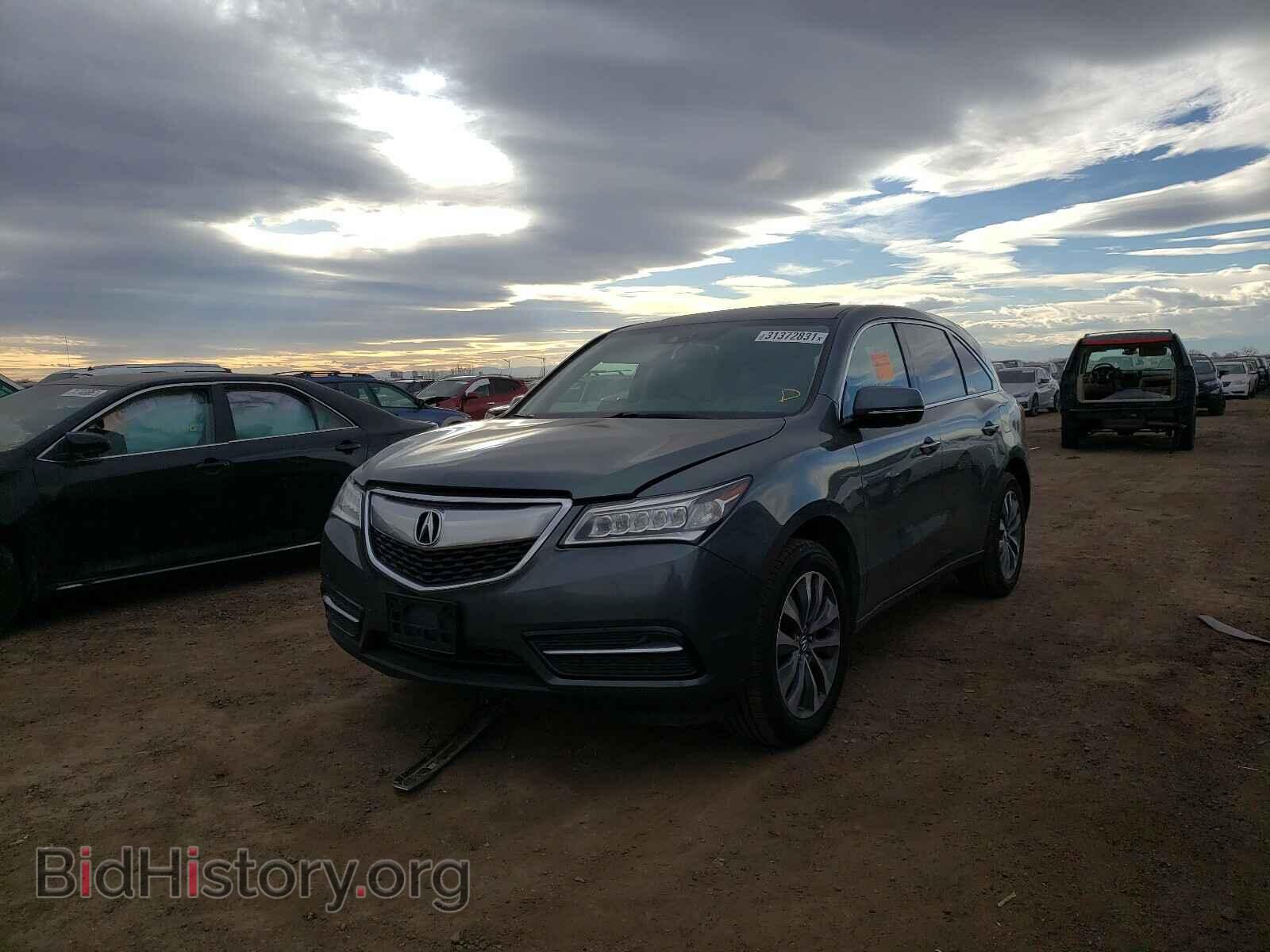 2015 ACURA MDX - VIN: 5FRYD4H42FB021642 - Фото 2