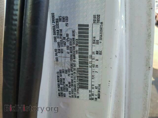 2002 FORD ECONOLINE - VIN: 1FTNE24L72HB12404 - Фото 10