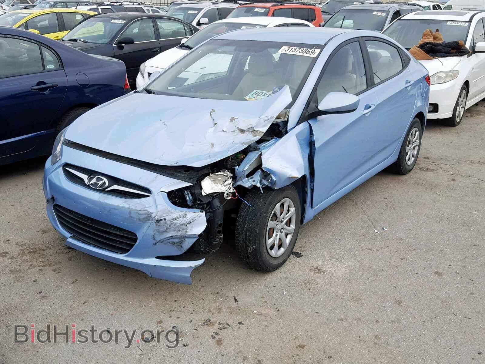 2012 HYUNDAI ACCENT - VIN: KMHCT4AE0CU198237 - Фото 2