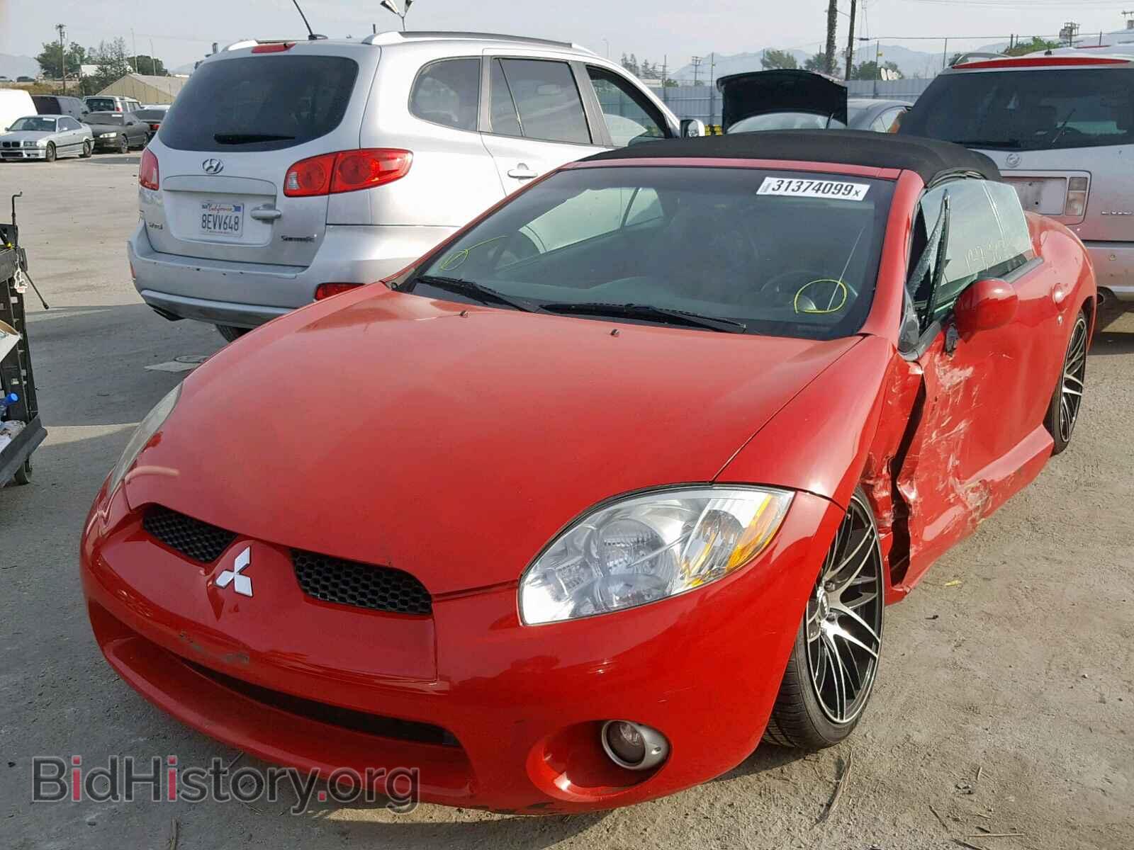 2007 MITSUBISHI ECLIPSE - VIN: 4A3AL35T87E005778 - Photo 2