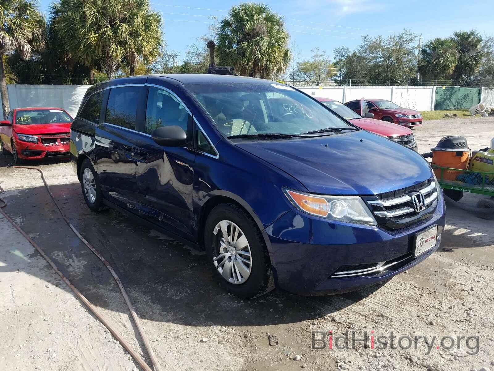 Фотография 5FNRL5H20GB001906 - HONDA ODYSSEY 2016