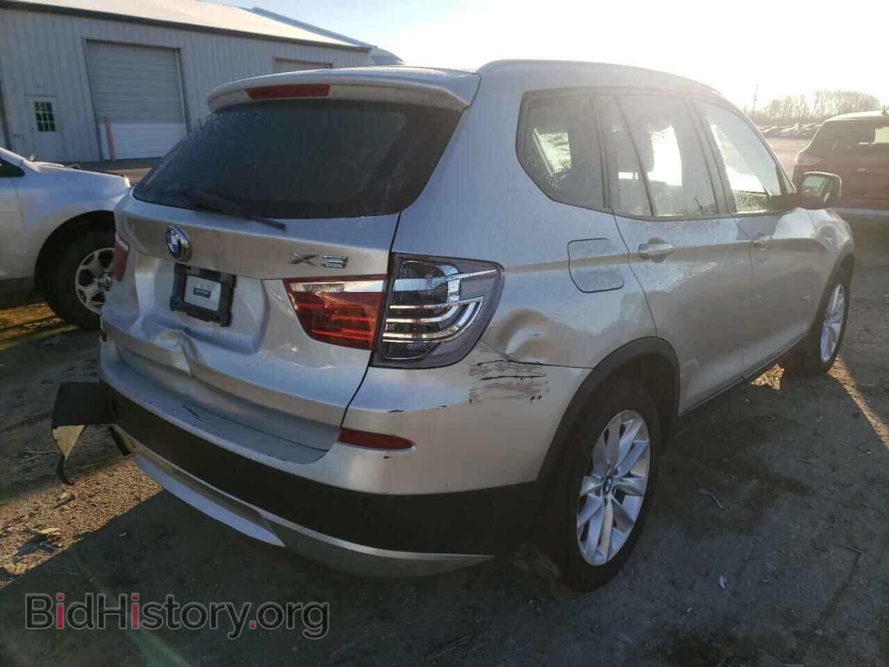 2013 BMW X3 - VIN: 5UXWX9C56D0A21024 - Фото 4