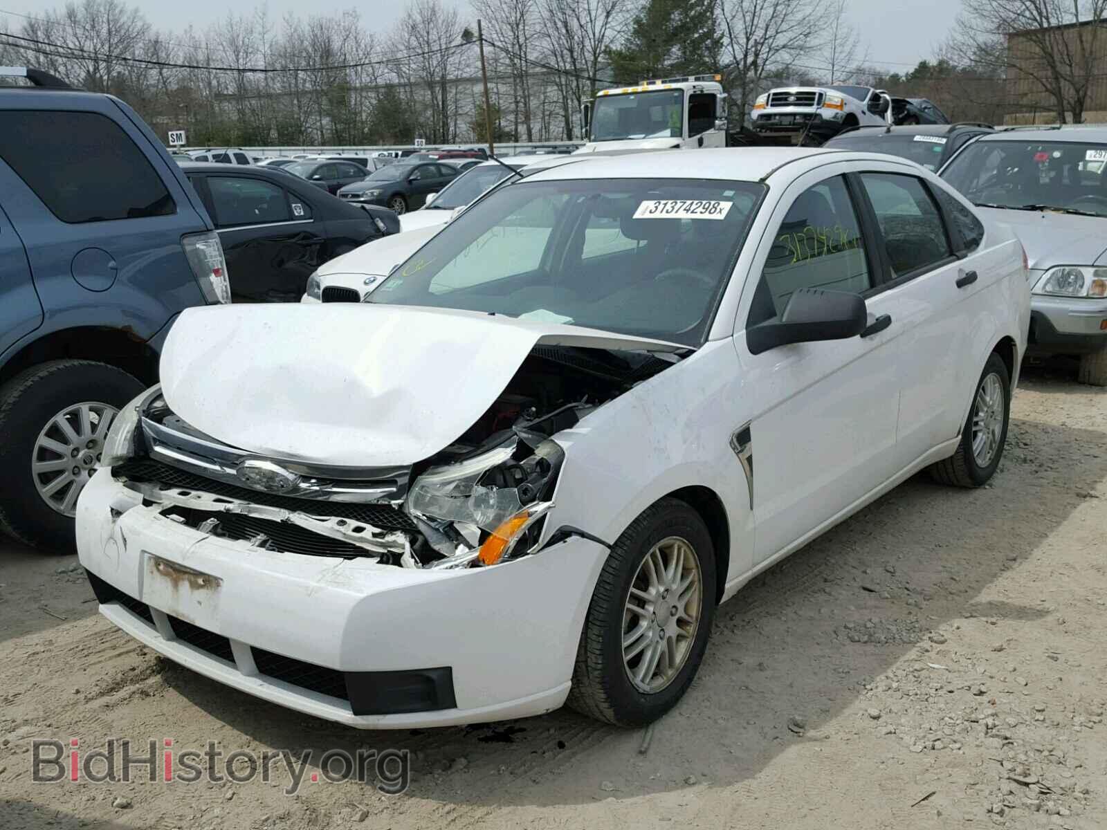 2008 FORD FOCUS - VIN: 1FAHP35NX8W254348 - Фото 2