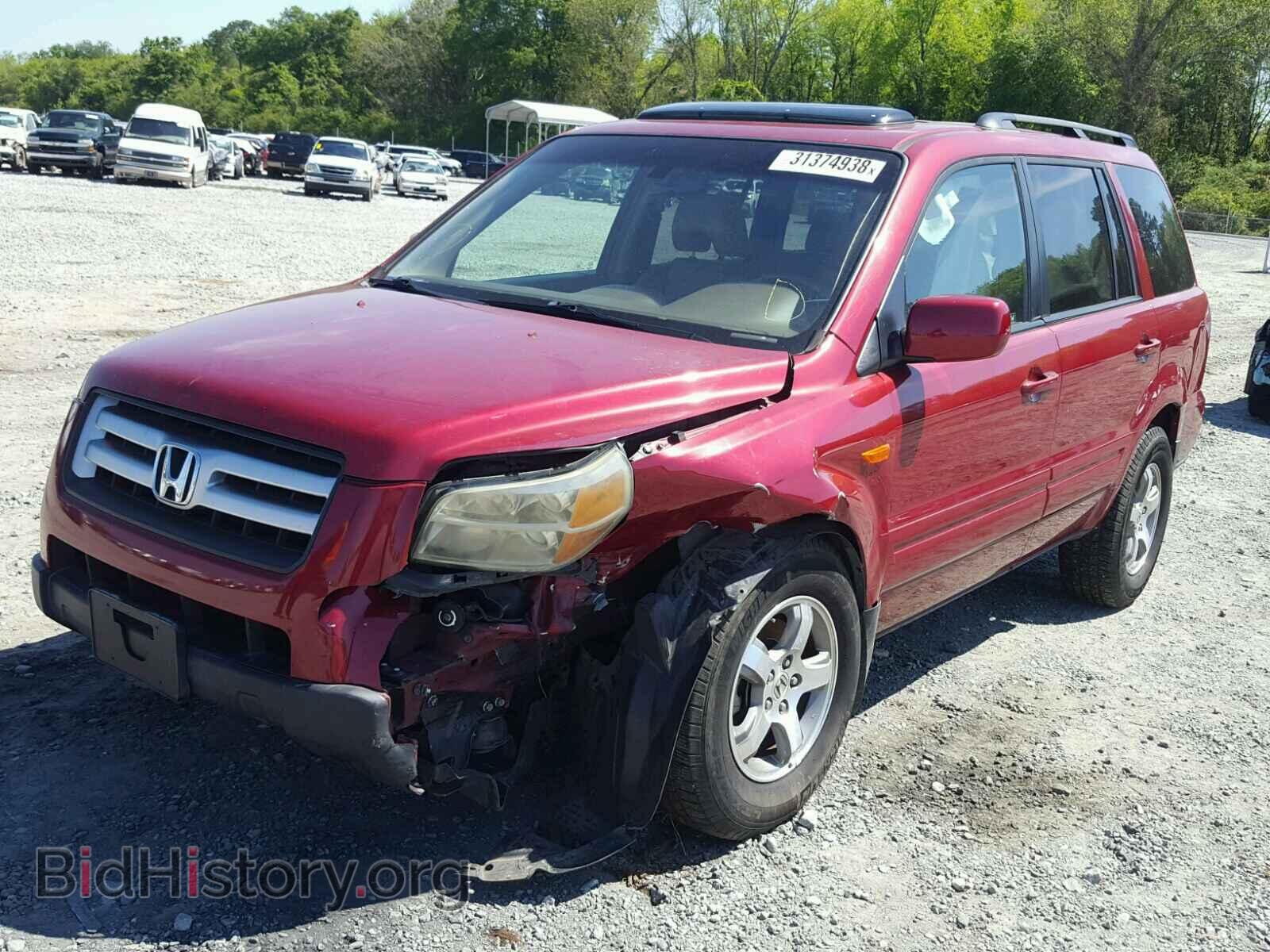 2006 HONDA PILOT - VIN: 5FNYF285X6B033059 - Фото 2