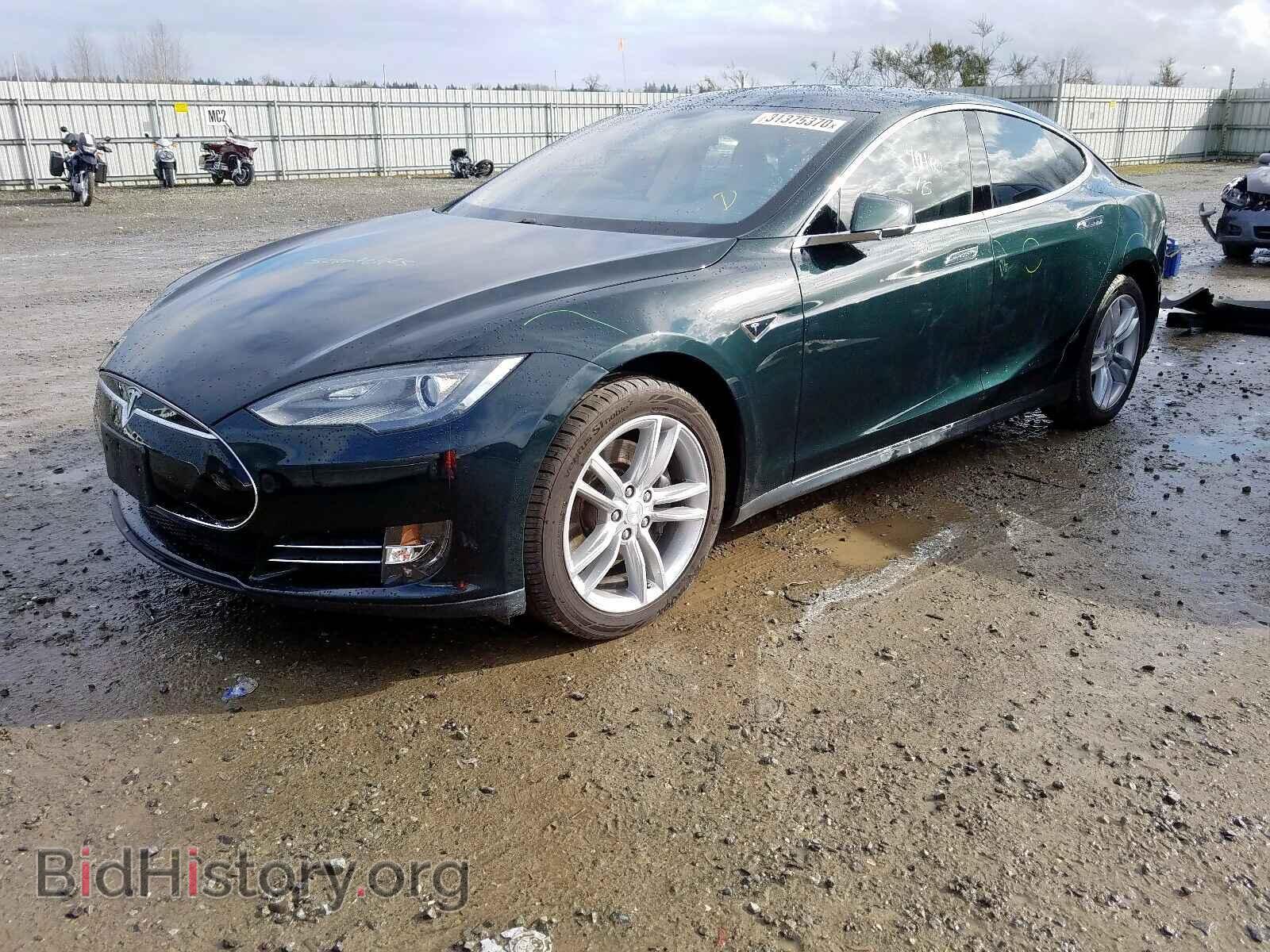 2012 TESLA MODEL S - VIN: 5YJSA1CN2CFP01261 - Фото 2