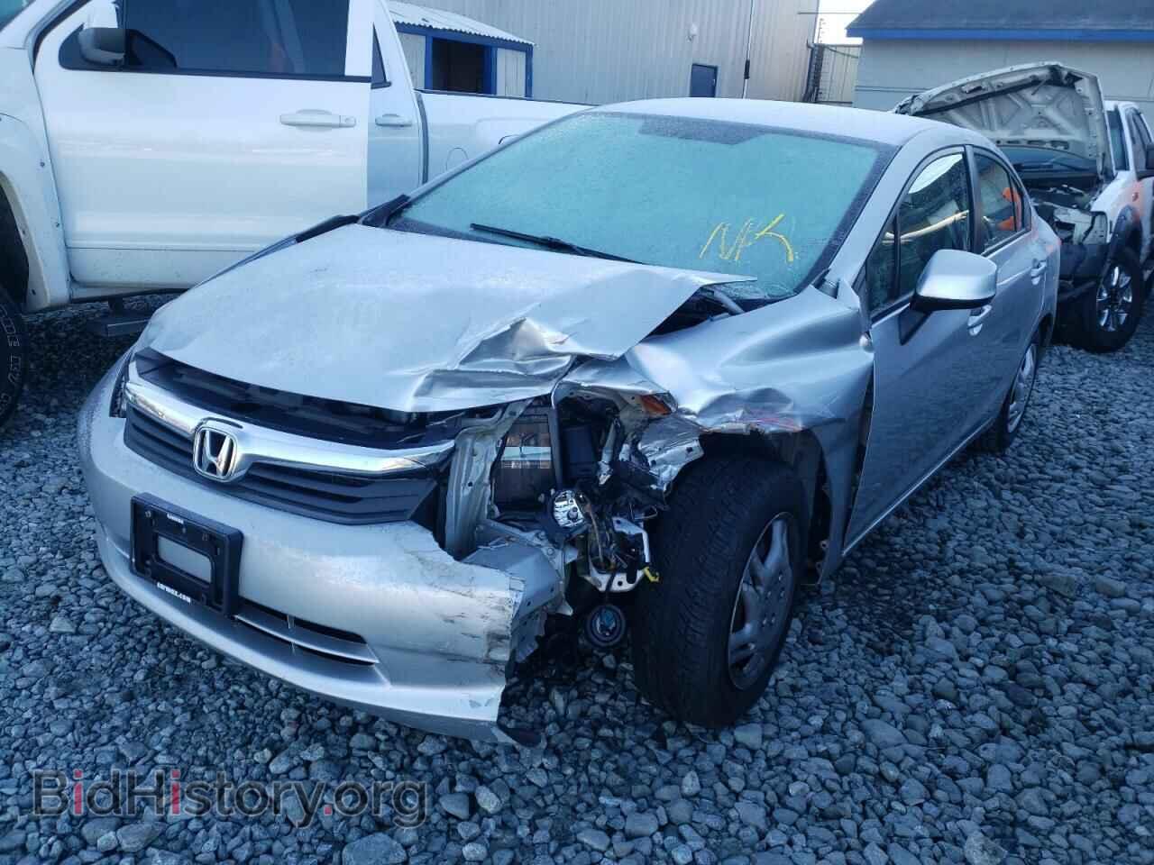 2012 HONDA CIVIC - VIN: 2HGFB2F51CH601518 - Фото 2