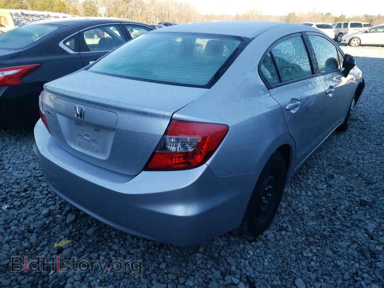 2012 HONDA CIVIC - VIN: 2HGFB2F51CH601518 - Фото 4