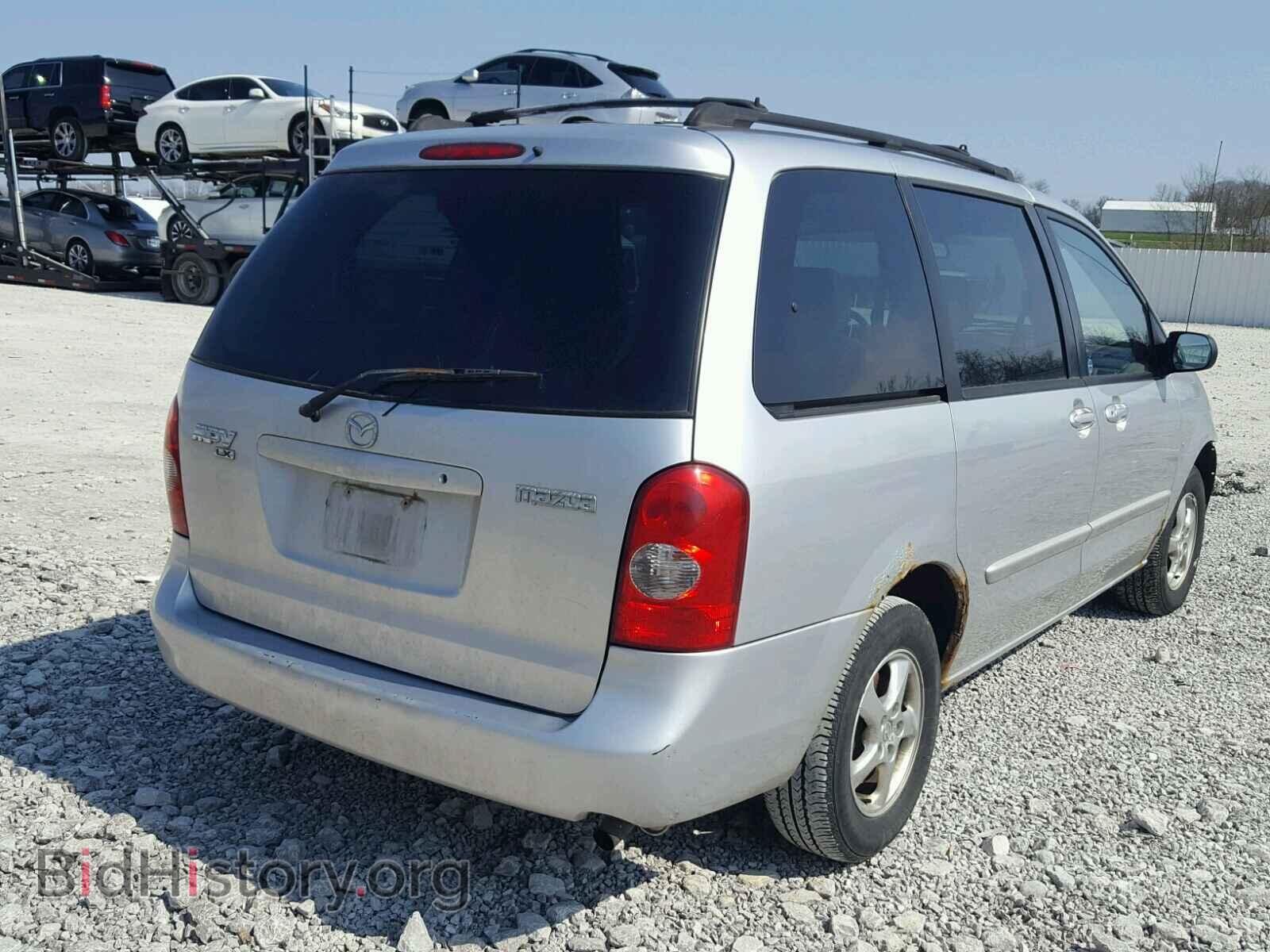 2002 MAZDA MPV - VIN: JM3LW28A220308351 - Фото 4