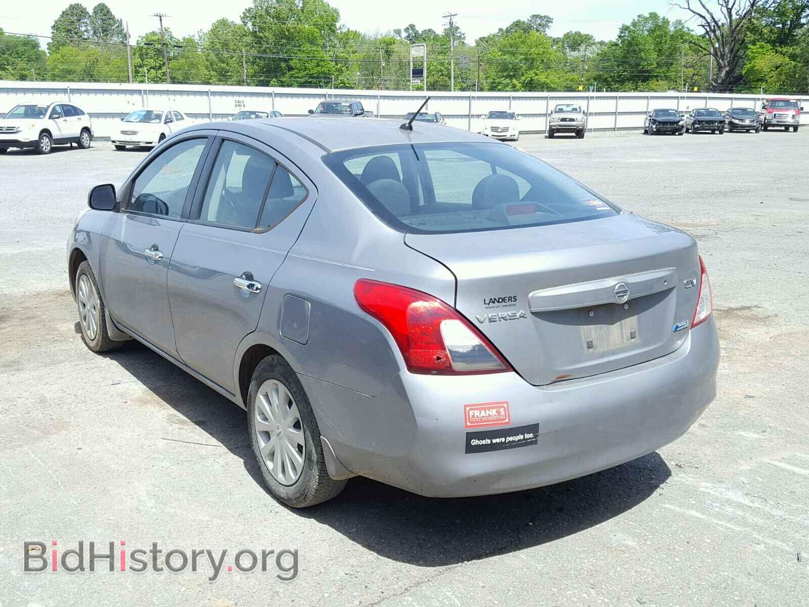 2012 NISSAN VERSA - VIN: 3N1CN7AP1CL893406 - Фото 3