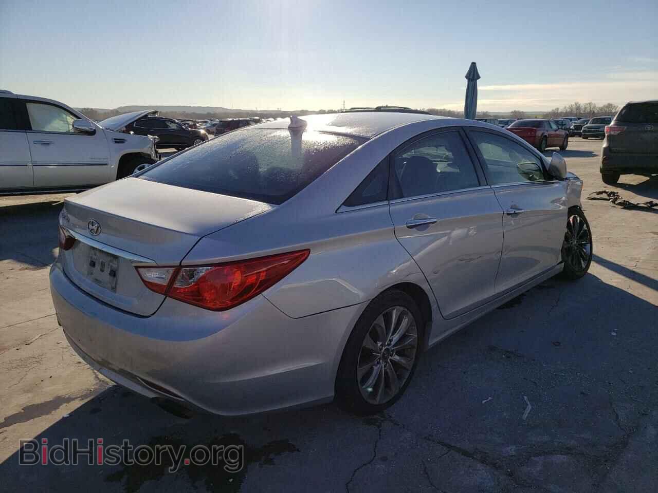 2012 HYUNDAI SONATA - VIN: 5NPEC4AC2CH438412 - Фото 4