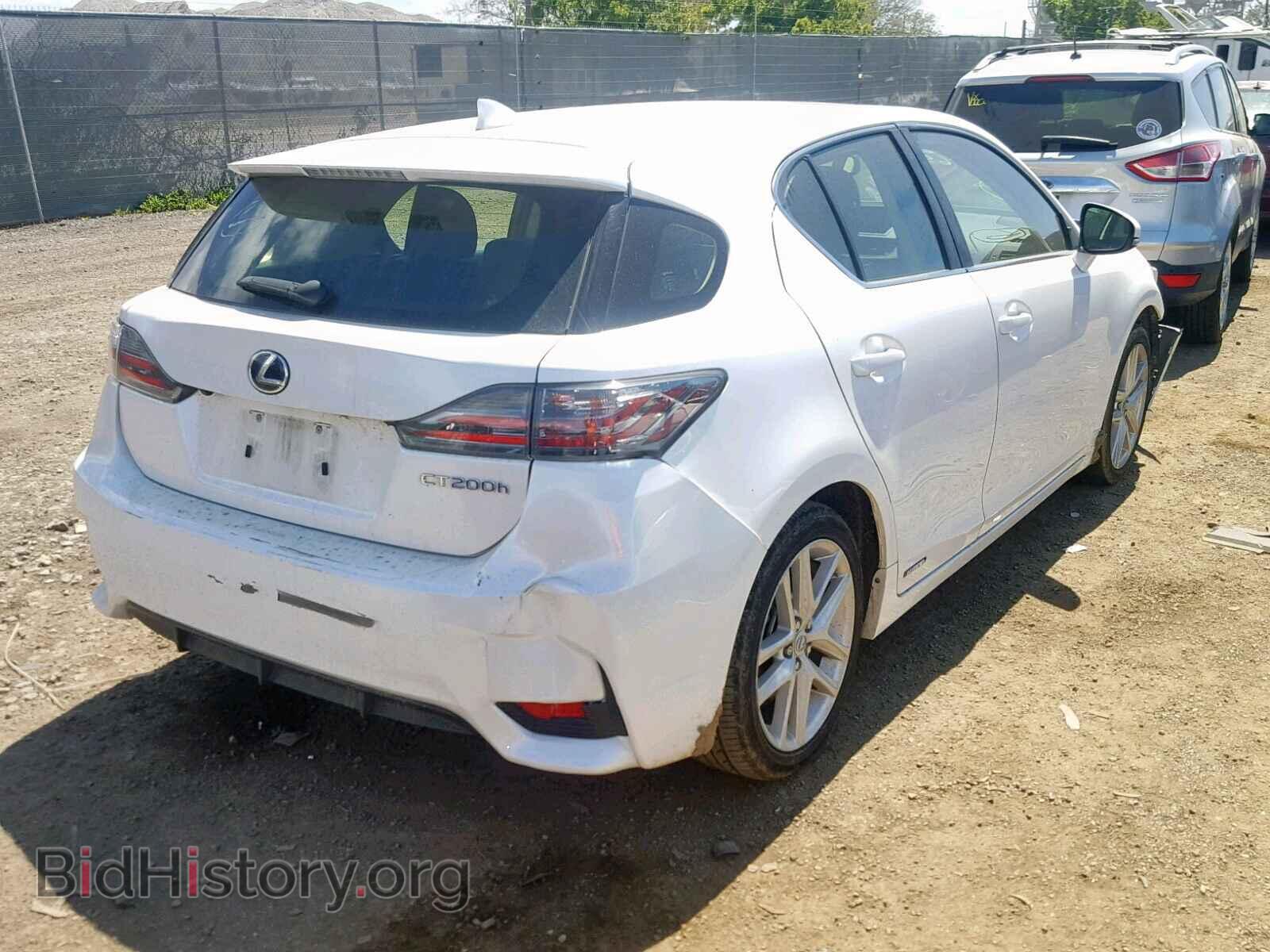 2017 LEXUS CT 200 - VIN: JTHKD5BH2H2286509 - Фото 4