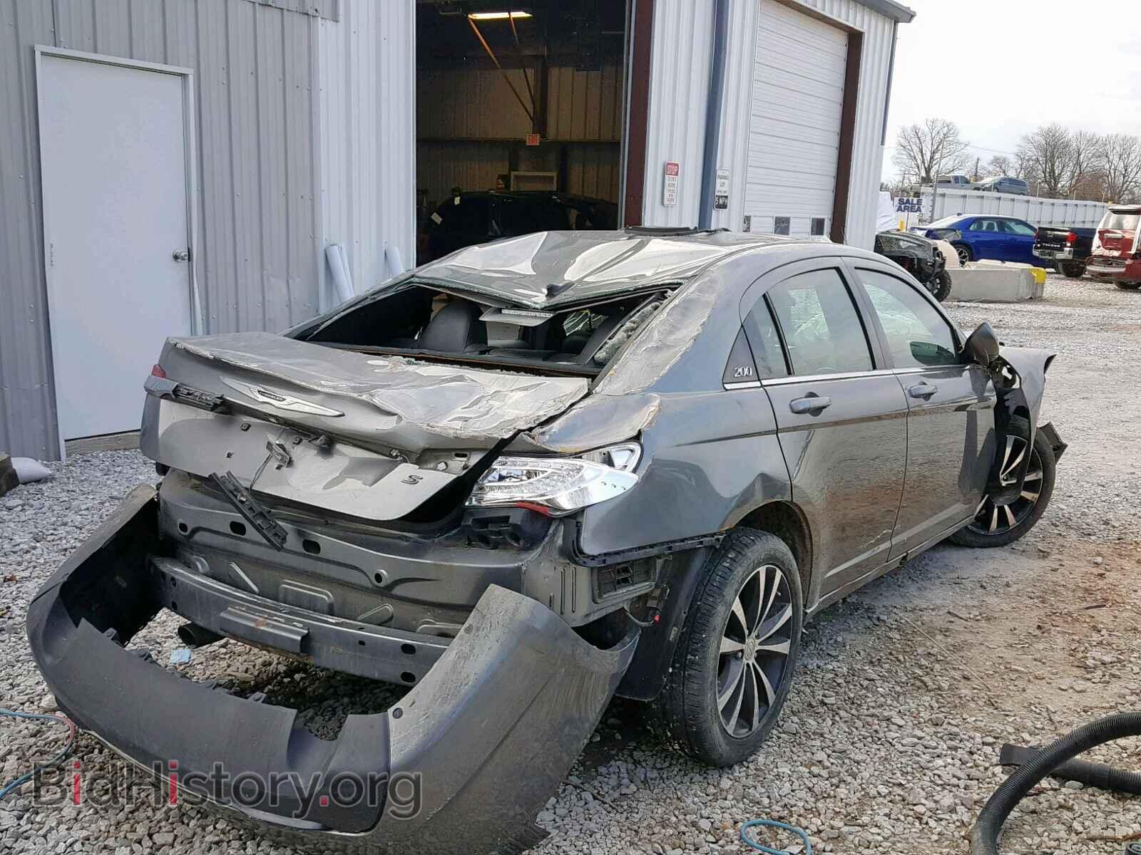 2012 CHRYSLER 200 - VIN: 1C3CCBHG9CN121686 - Фото 4