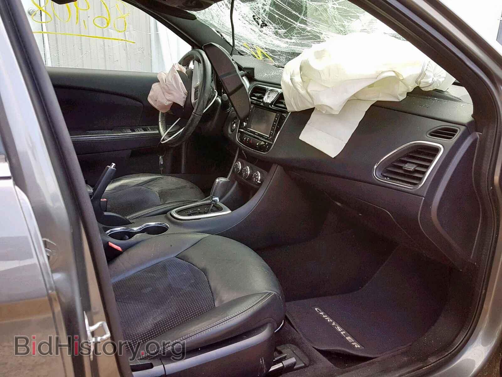 2012 CHRYSLER 200 - VIN: 1C3CCBHG9CN121686 - Фото 5