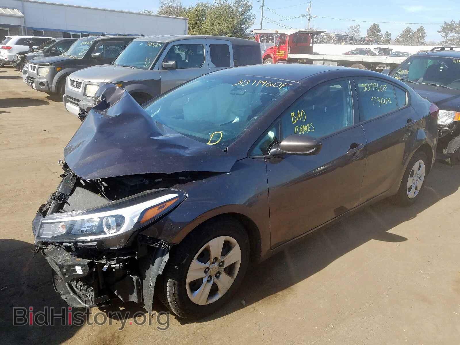 2017 KIA FORTE - VIN: 3KPFK4A70HE150328 - Фото 2