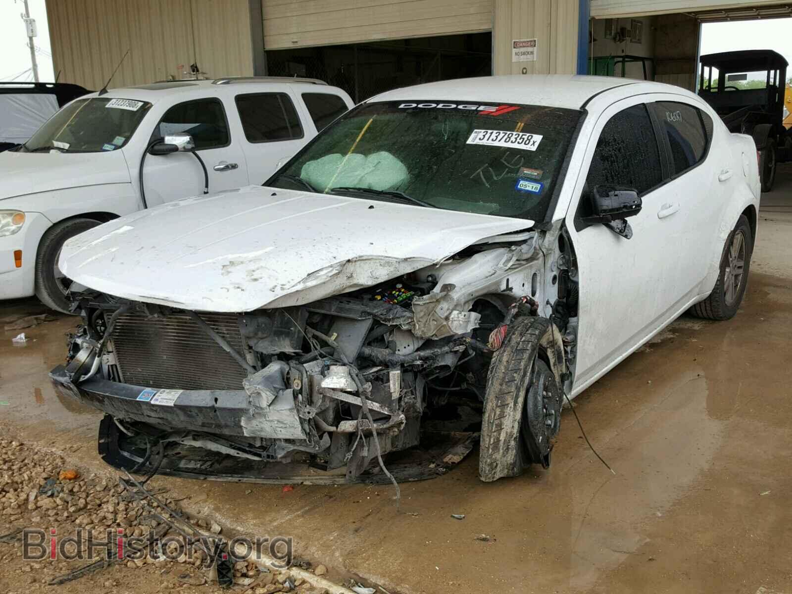 2012 DODGE AVENGER - VIN: 1C3CDZCB5CN133450 - Фото 2