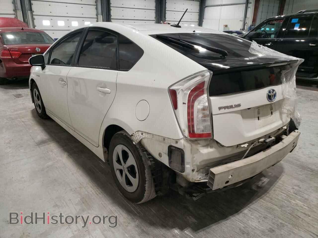 2012 TOYOTA PRIUS - VIN: JTDKN3DU6C1600710 - Фото 3