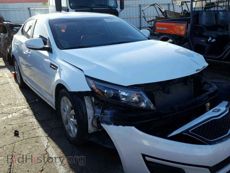 2015 Kia OPTIMA Optima EX (VIN 5XXGN4A76FG481091) — photo 1 of 10, Copart, damage: front end