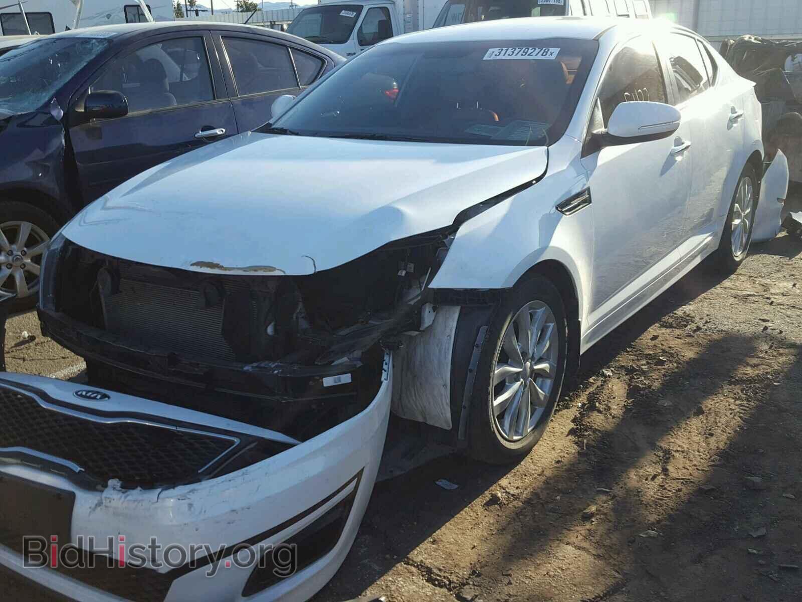 2015 KIA OPTIMA - VIN: 5XXGN4A76FG481091 - Photo 2