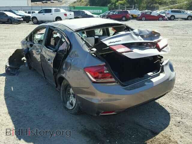 2013 HONDA CIVIC - VIN: 19XFB2F51DE290054 - Фото 3