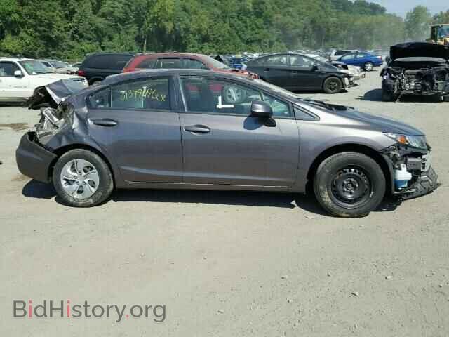 2013 HONDA CIVIC - VIN: 19XFB2F51DE290054 - Фото 9