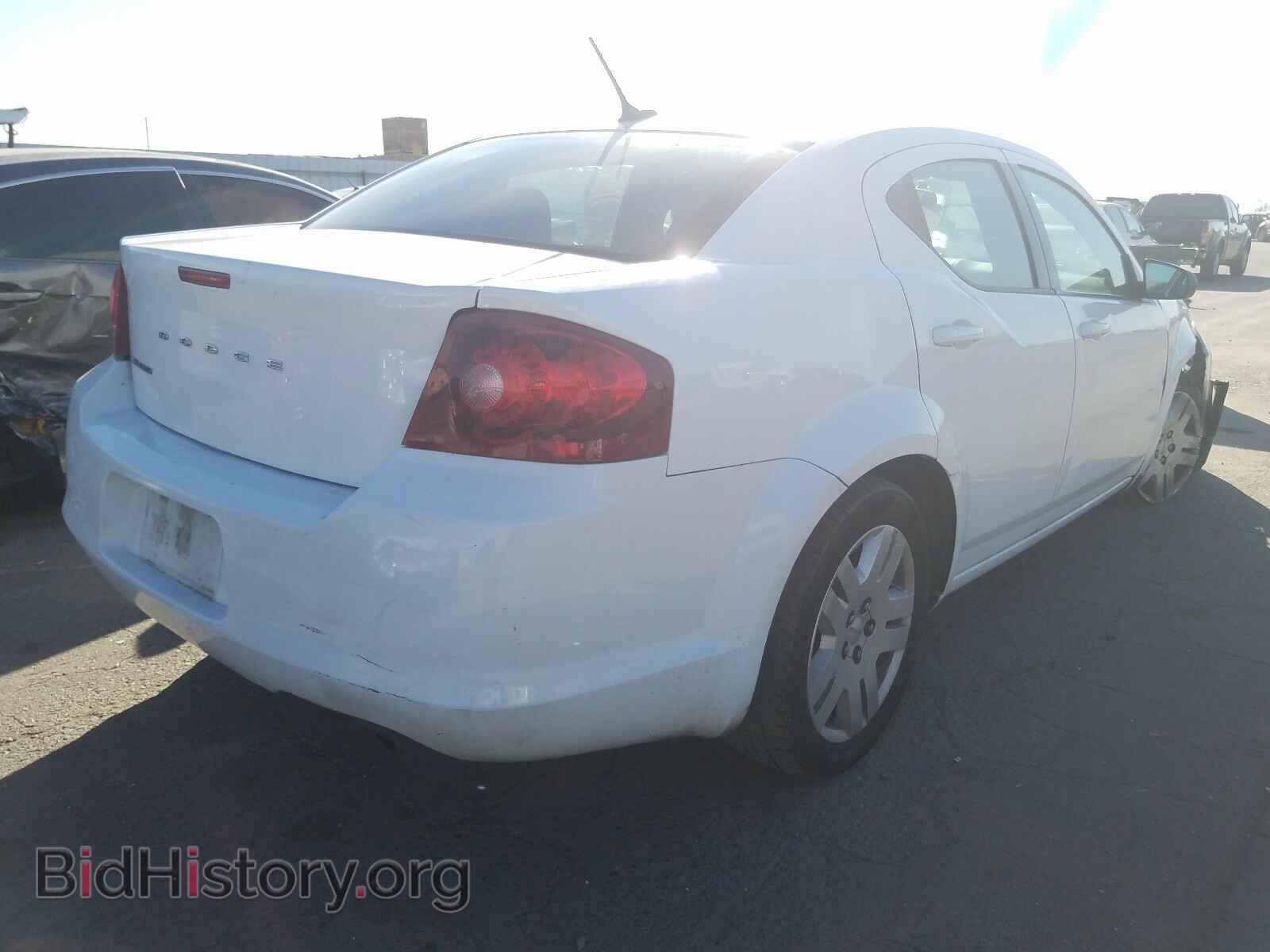 2014 DODGE AVENGER - VIN: 1C3CDZAB2EN169974 - Фото 4