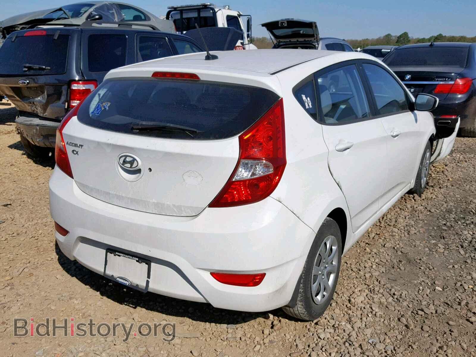 2014 HYUNDAI ACCENT - VIN: KMHCT5AE9EU178092 - Фото 4