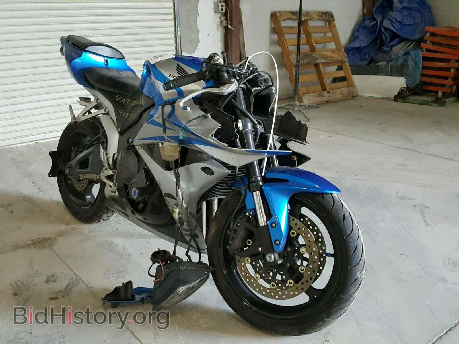 Фотография JH2PC40027M004526 - HONDA CBR CYCLE 2007